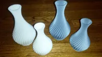 Vase déco en spirale — photo 1