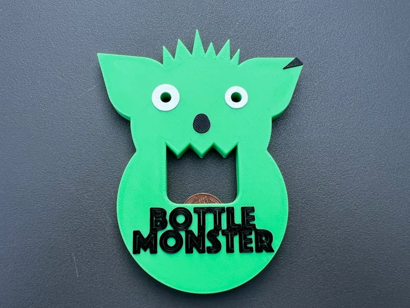 Lustiger Monster Flaschenöffner