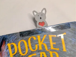 Valentine koala bookmark