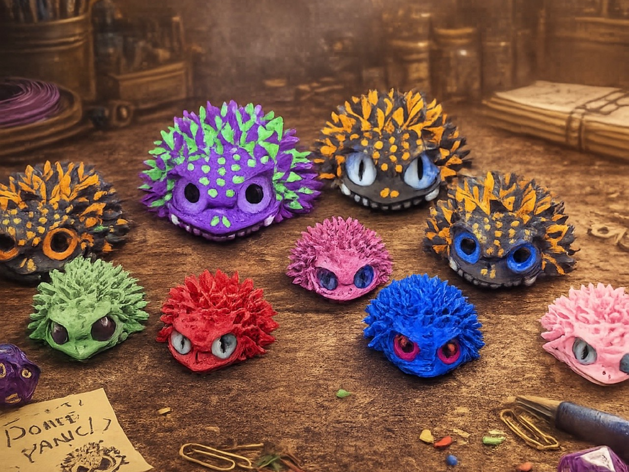 Miniatura 1 do modelo 3D Spikesters