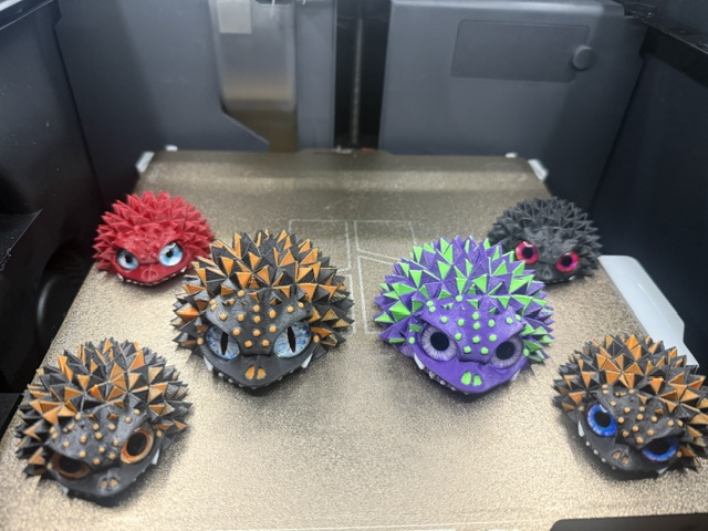 Miniatura 3 do modelo 3D Spikesters