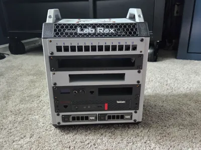 Lab Rax 6U 10" server rack - Bolted Version