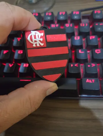 Accesorio para impresora 3D: FLAMENGO com AMS e Sem AMS — vista de referencia 3