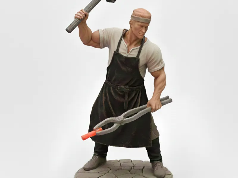 fabbro presepe