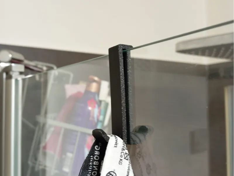 Towel Holder 1&2 Sided Shower Hook |Handtuchhalter