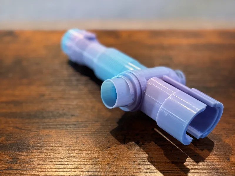 Lightsaber with removable Cross guards