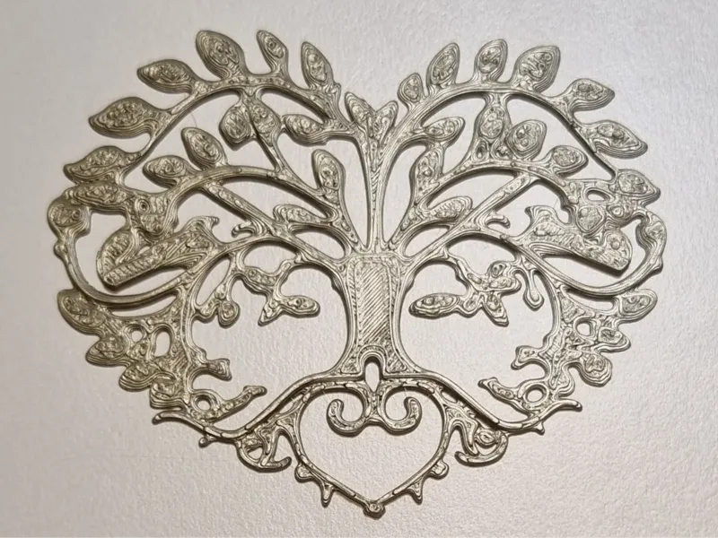 Arbre de vie cœur fer forgé