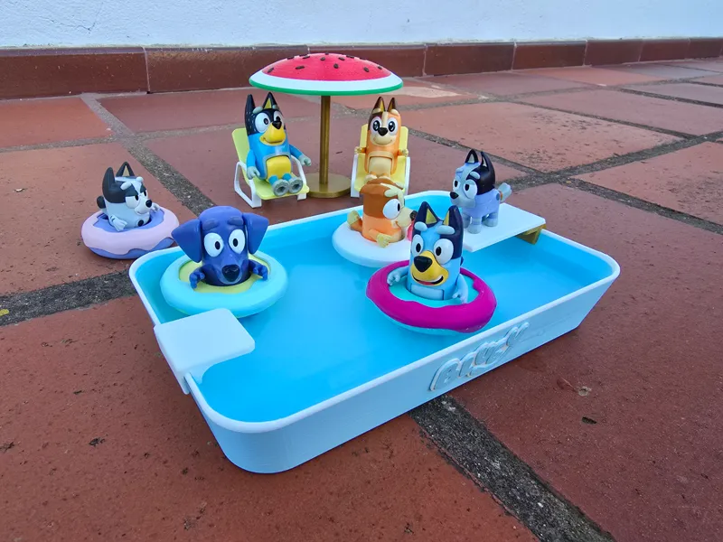 Bluey Pool - NO AMS Needed