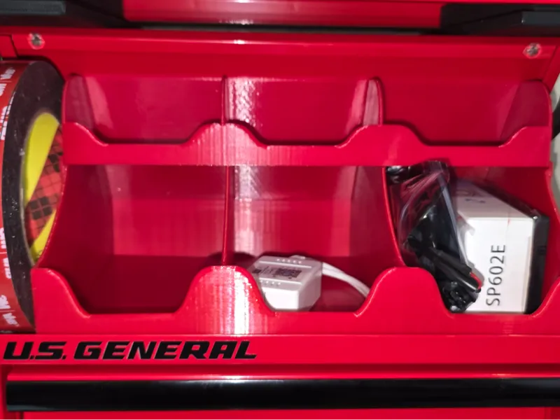 harbor freight mini tool box organizer for the top