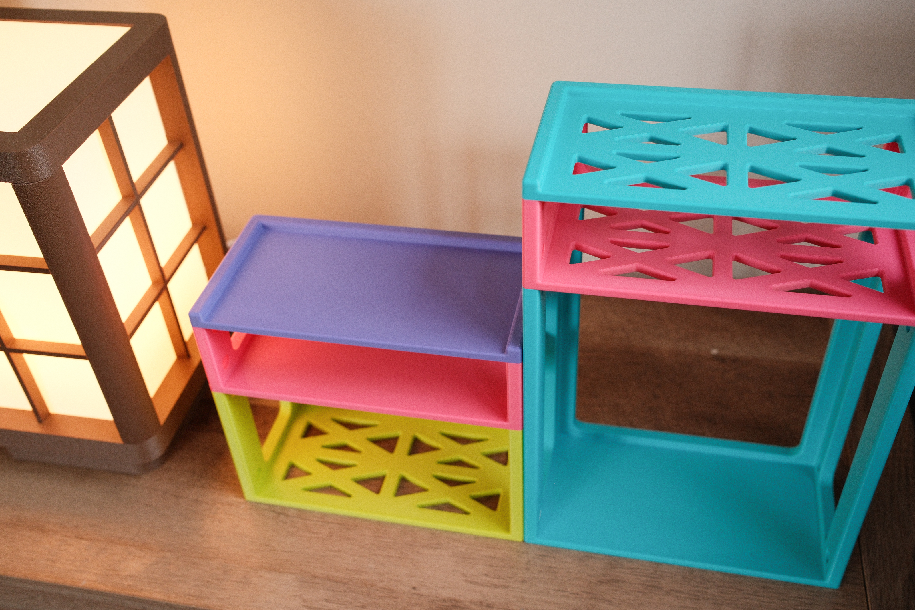 Miniatura 2 do modelo 3D StackRack - Parametric, Stackable, Linkable System