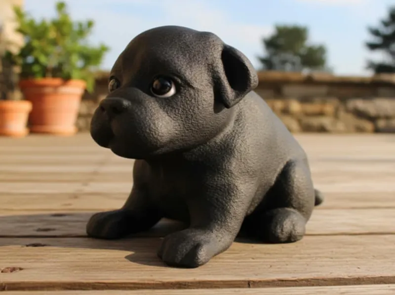 Cute little puppy small beuty dog toy beuty