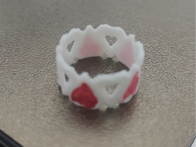 Anello cuori