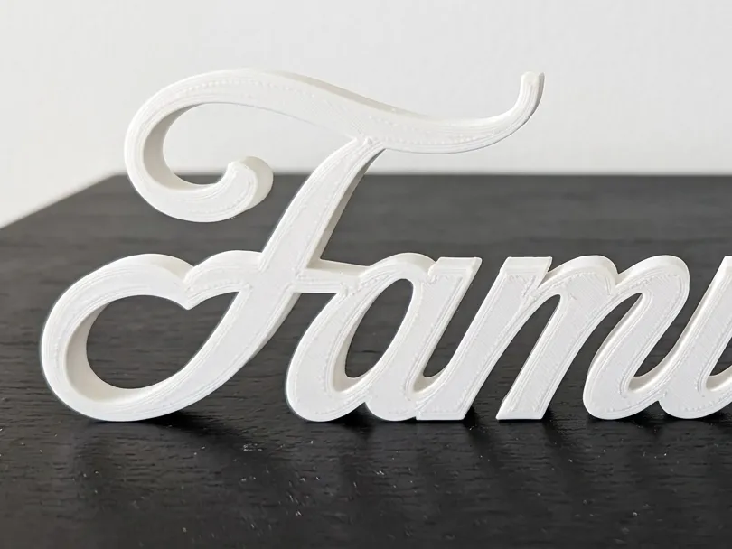Plaque décorative « Famille »