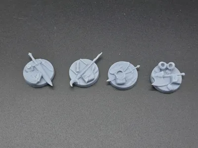 HeroQuest Hero Death Markers Jungle of Delthrak