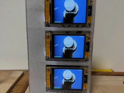 Nerdminer/One Shot Miner 2,8" Display Case 3 Miner