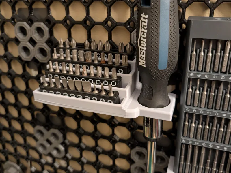 screw driver and bit holder multiboard