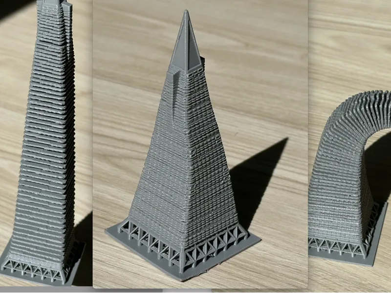 San Francisco Pyramid Skyscraper Spring Fidget