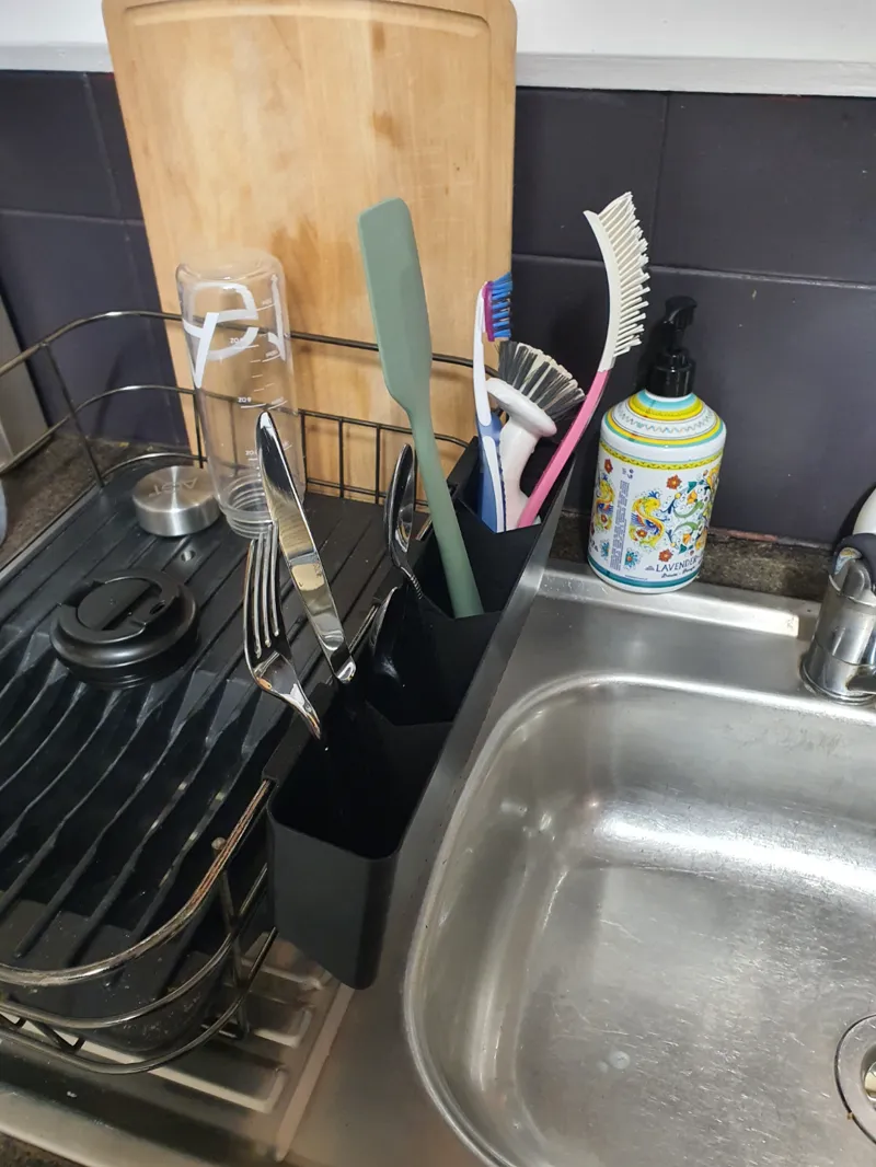Hanging Kitchen/Sink Caddy two sizes (No Supports Required)