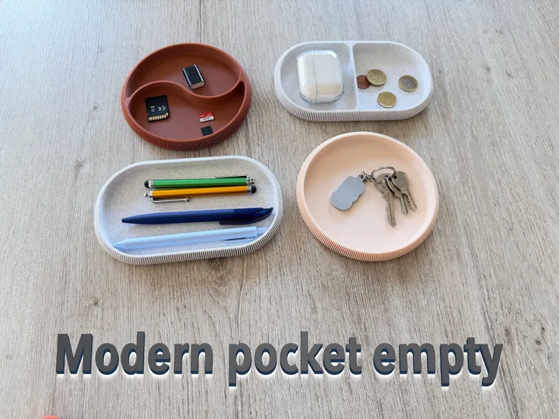 Modern pocket empty