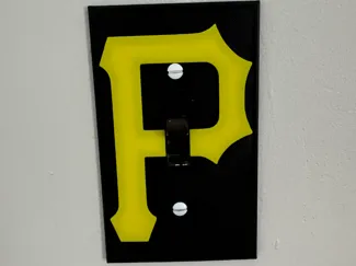 Pittsburgh Pirates light switch cover