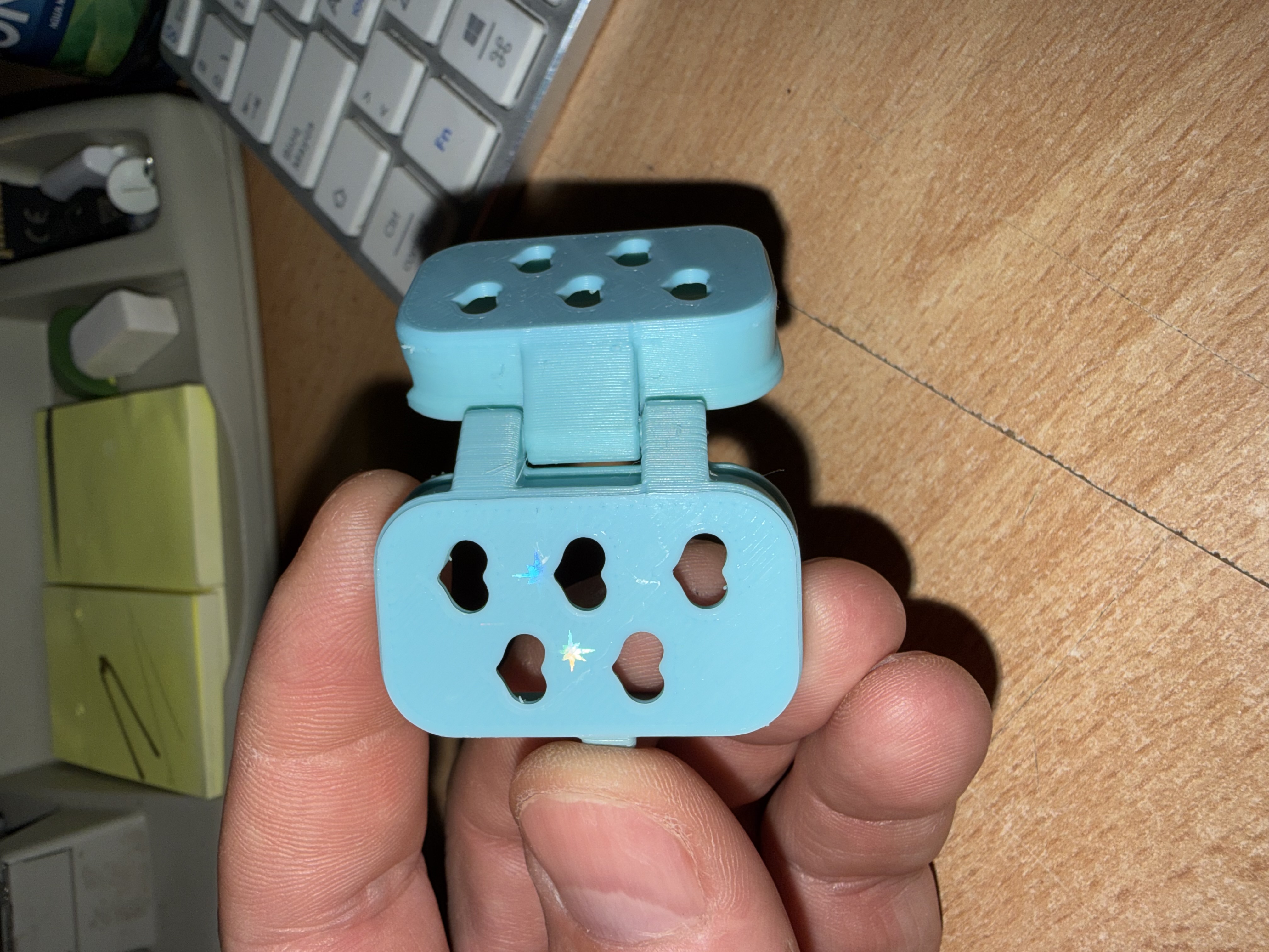 Miniatura 3 do modelo 3D 情人节旅行便携牙刷保护帽/保护盒子（13分钟）