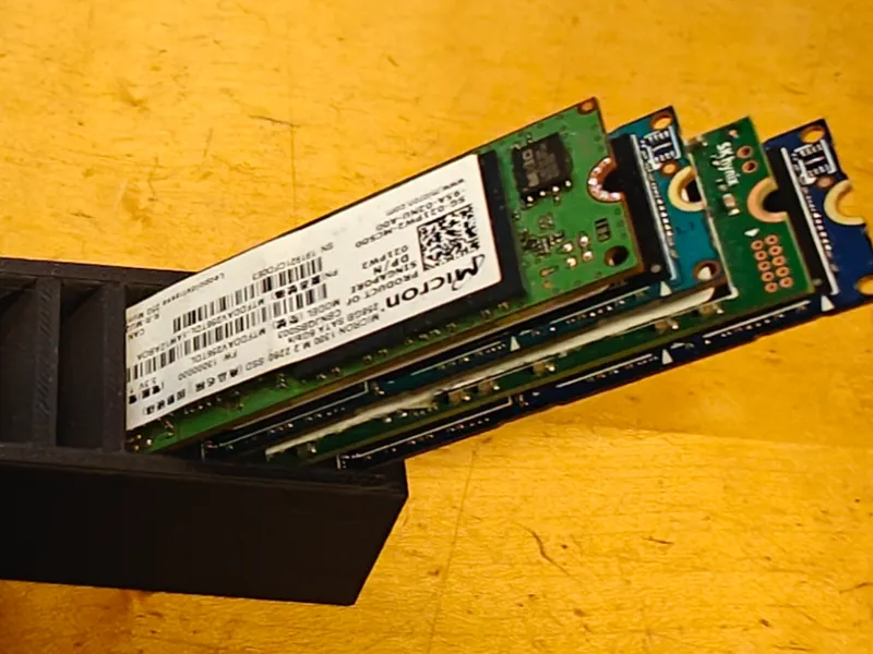 M.2 SSD storage