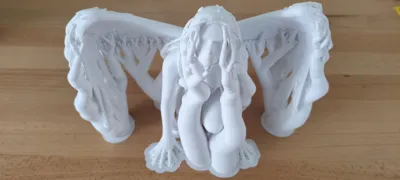 Fallen Angel - Free 3D Print Model - MakerWorld