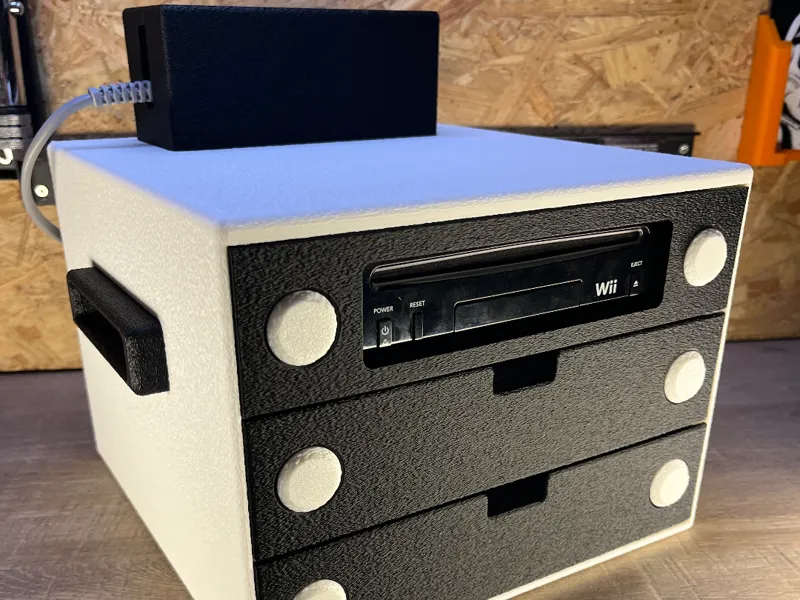Modular Storage System – Console Base (Wii)
