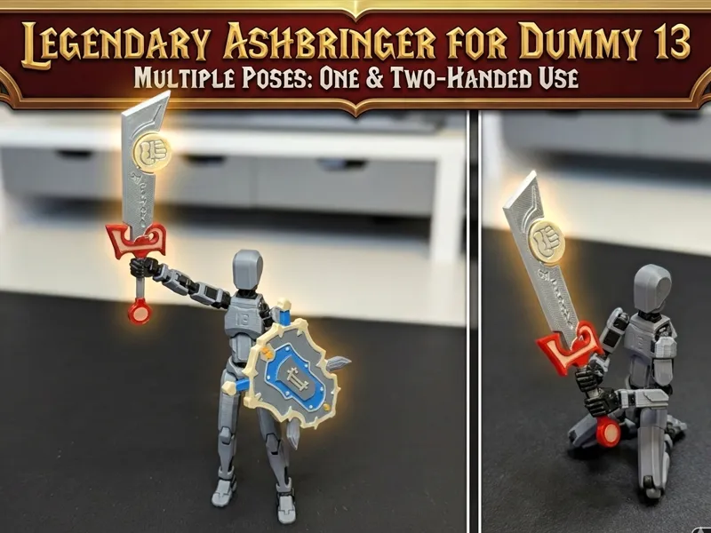 Ashbringer sword for Dummy 13
