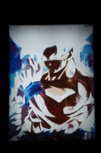 Lithophanie Goku Ultra Instinct — photo 1
