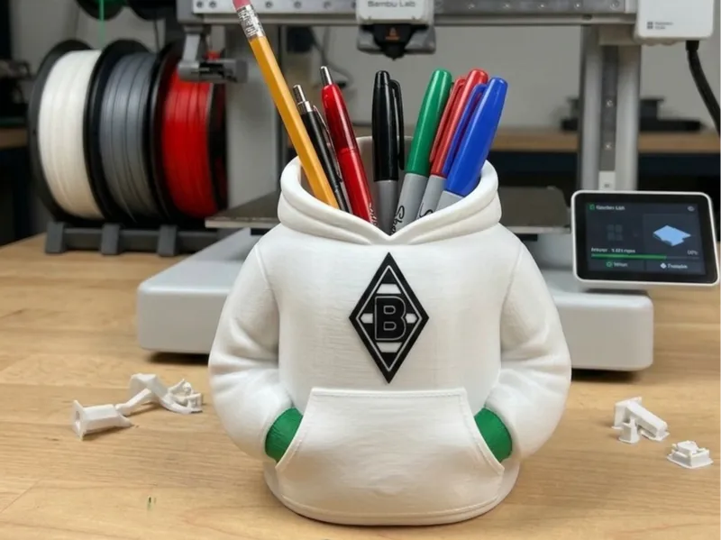 BORUSSIA MONGENBLACH HOODIE PEN HOLDER / ORGANIZER
