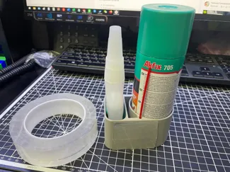 Держатель Akfix705 и Sormat435 на клейкую ленту