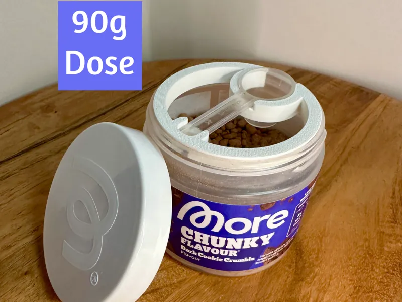 MORE Chunky Flavor 90g Dose Scoop/Spoon Holder 