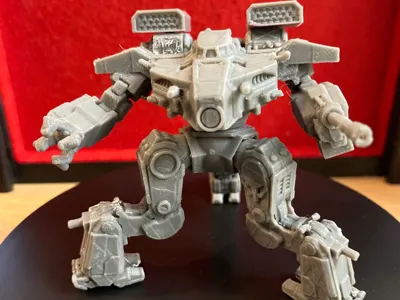 Ares super heavy mech for Battletech