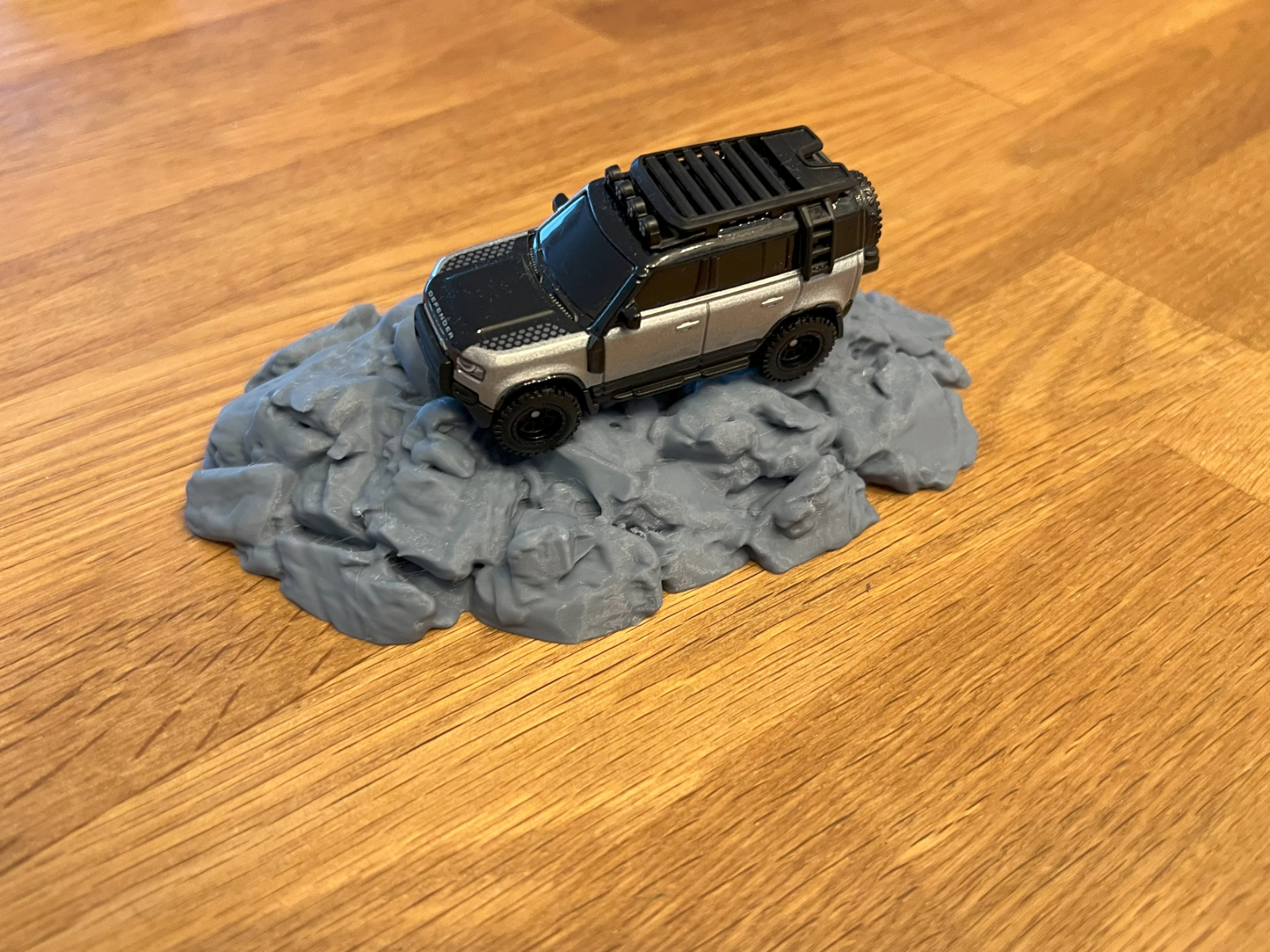 ROCK Terrain for 1/64 scale car diorama offroad