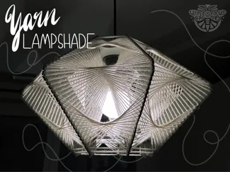Yarn Lampshade