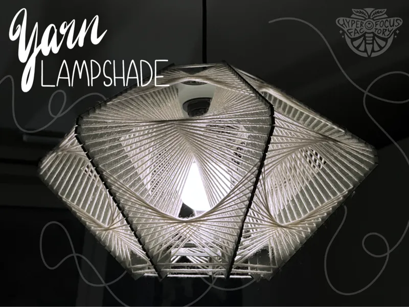 Yarn Lampshade