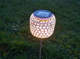 Gartenleuchte, Tischlampe Solar LED