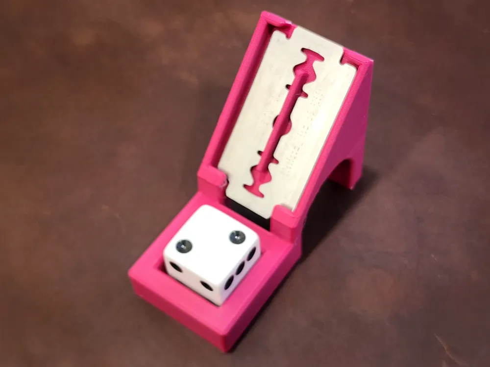 Razor Blade Dry and Count I - Free 3D Print Model - MakerWorld