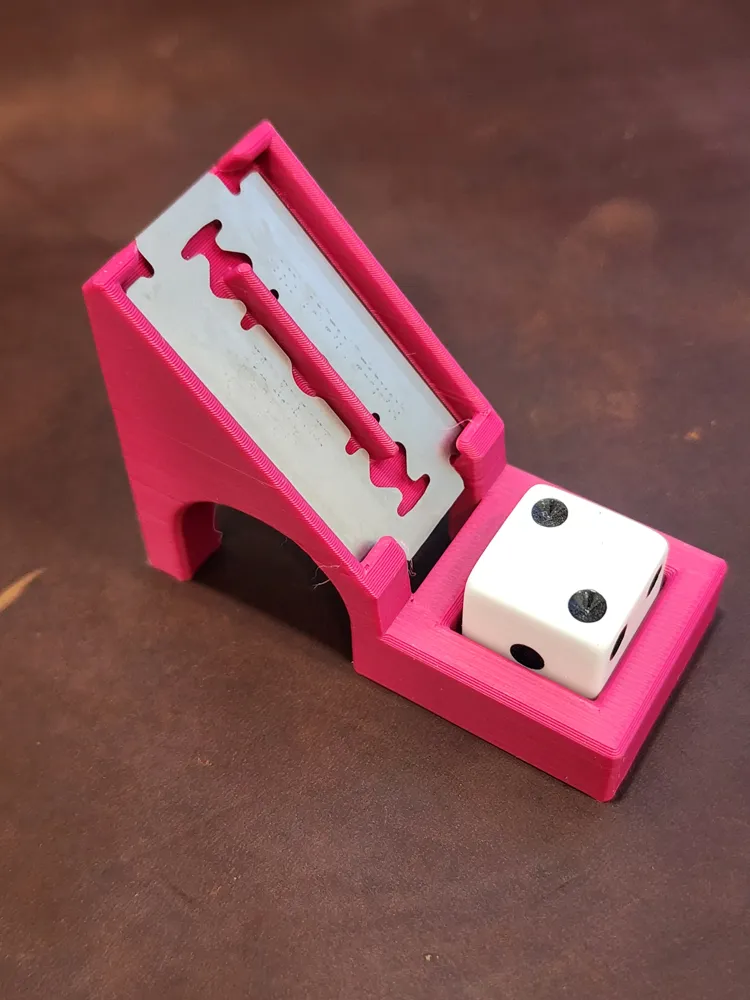 Razor Blade Dry and Count I - Free 3D Print Model - MakerWorld