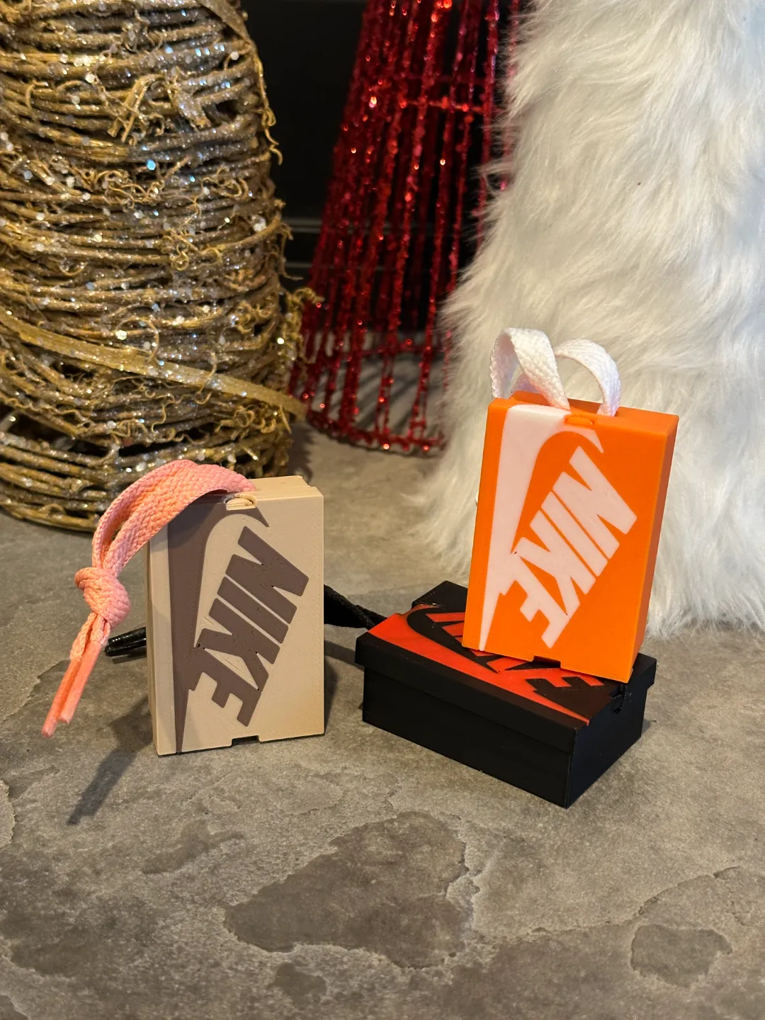 Nike Shoe Box Keychain view 2
