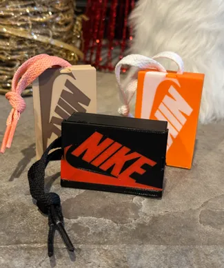 Nike Shoe Box Keychain