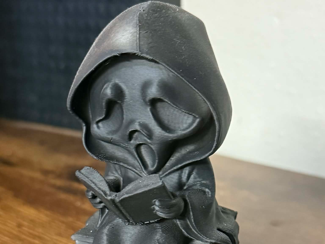 Cute ghost face reader