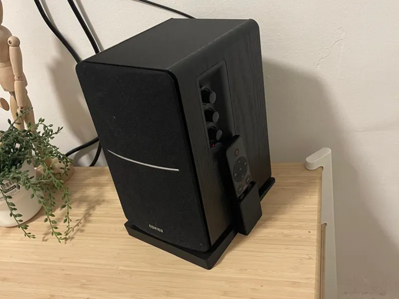 Angled Speaker Stand & Remote Holder for R1280DB