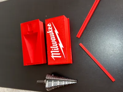 AMS Milwaukee step drill box