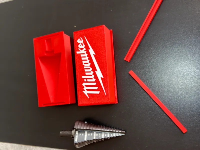 AMS Milwaukee step drill box