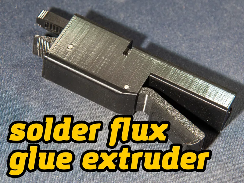 solder flux and glue extruder for 10cc syringe