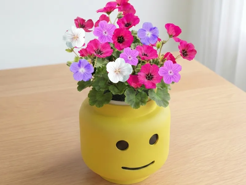 Brickman Head Planter