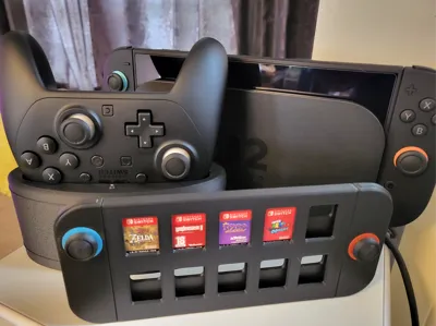 Switch 2 Sliding Game Card Holder