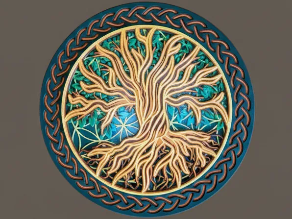 Tree of Life Layered Wall Art